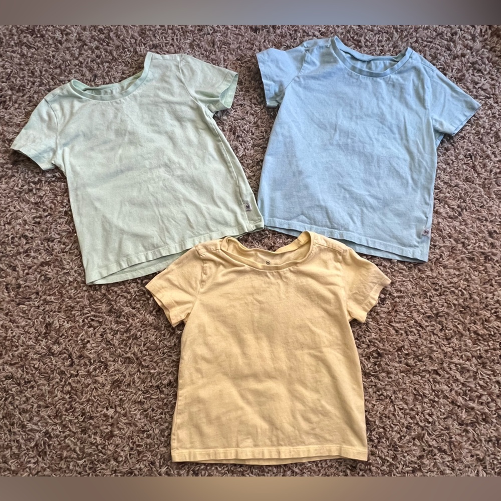Honest Toddler T-shirt bundle size 4T